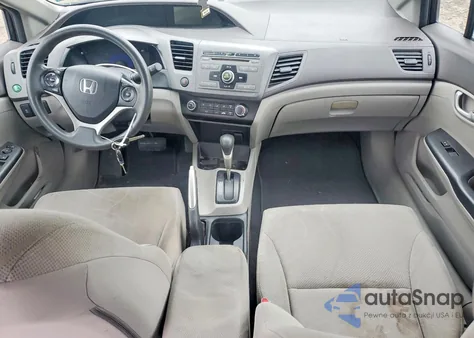 2012 Honda Civic Lx from USA, damaged, VIN 2HGFB2F5XCH518038